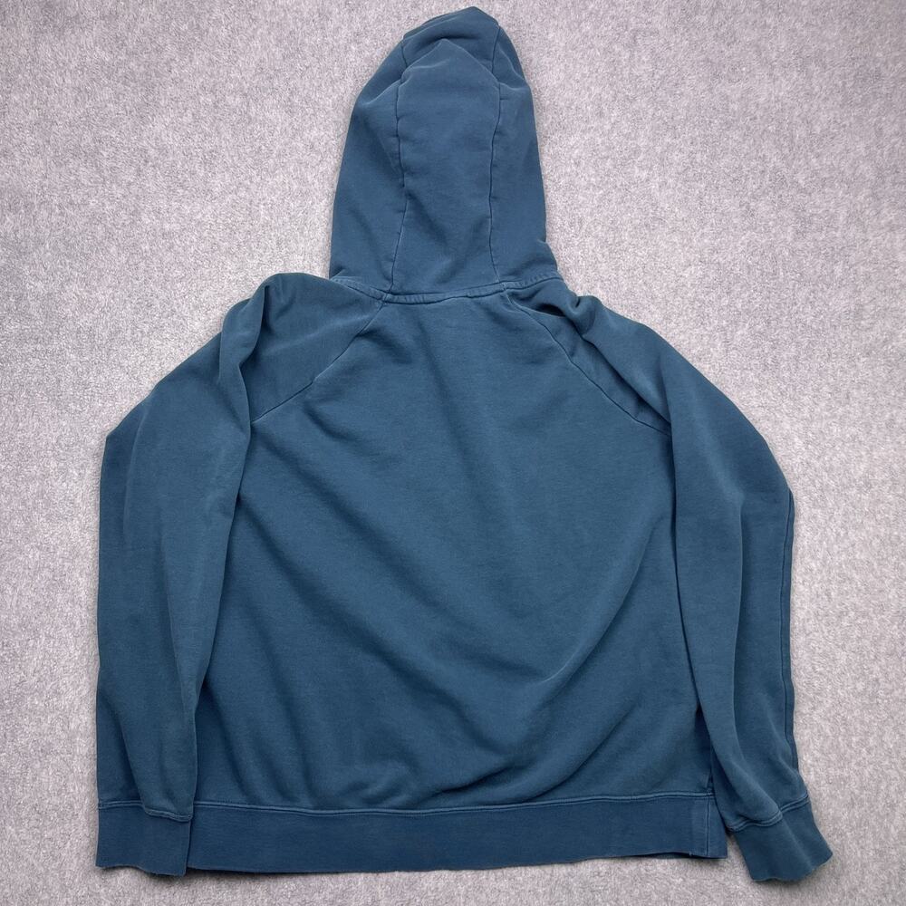 Nike Hoodie Mens Medium Blue Drawstring Sweatshirt Long Sleeve - Picture 6 of 8